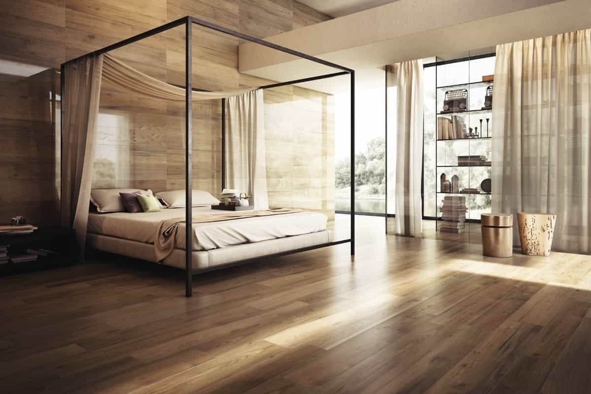 Tile, marble and wood flooring